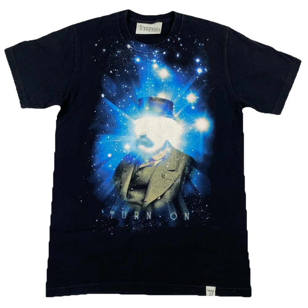 The Imaginary Foundation T-Shirt Men's Medium Turn On Top Hat USA